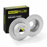 RIDEX PLUS 82B0686P 2x Bremsscheiben Hinten Ø278mm voll 05098065AA