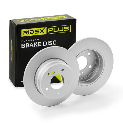 RIDEX PLUS 82B0686P 2x Bremsscheiben Hinten Ø278mm voll 05098065AA Bild RIDEX PLUS 82B0686P 2x Bremsscheiben Hinten Ø278mm voll 05098065AA