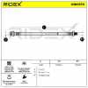 RIDEX Bremsschlauch 83B0379 HINTEN BREMSSCHL&Auml;UCHE L&auml;nge: 458mm f&uuml;r NISSAN
