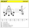 RIDEX 273C0207 Lenker Radaufhängung Querlenker Front beidseitig für SMART Bild RIDEX 273C0207 Lenker Radaufhängung Querlenker Front beidseitig für SMART