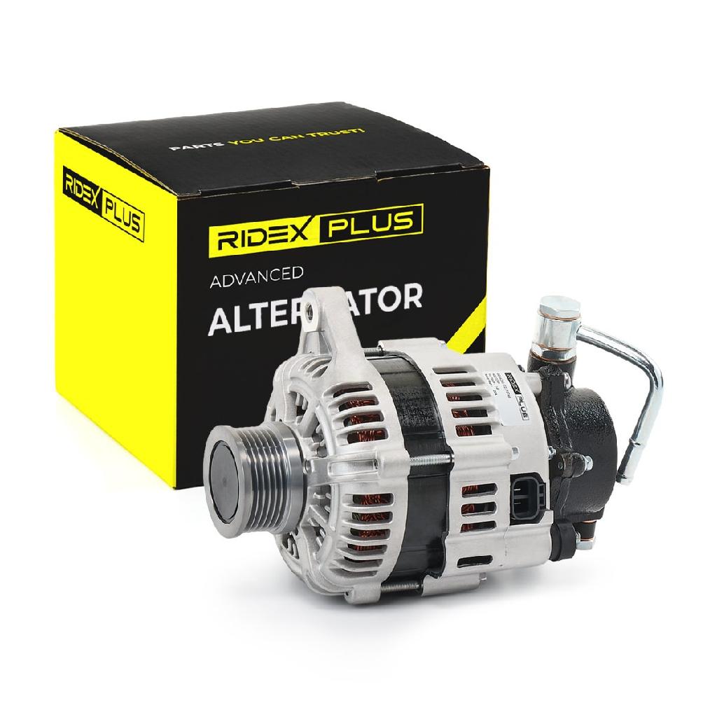 RIDEX PLUS Lichtmaschine 120A 14V Drehrichtung im Uhrzeigersinn mit für HYUNDAI