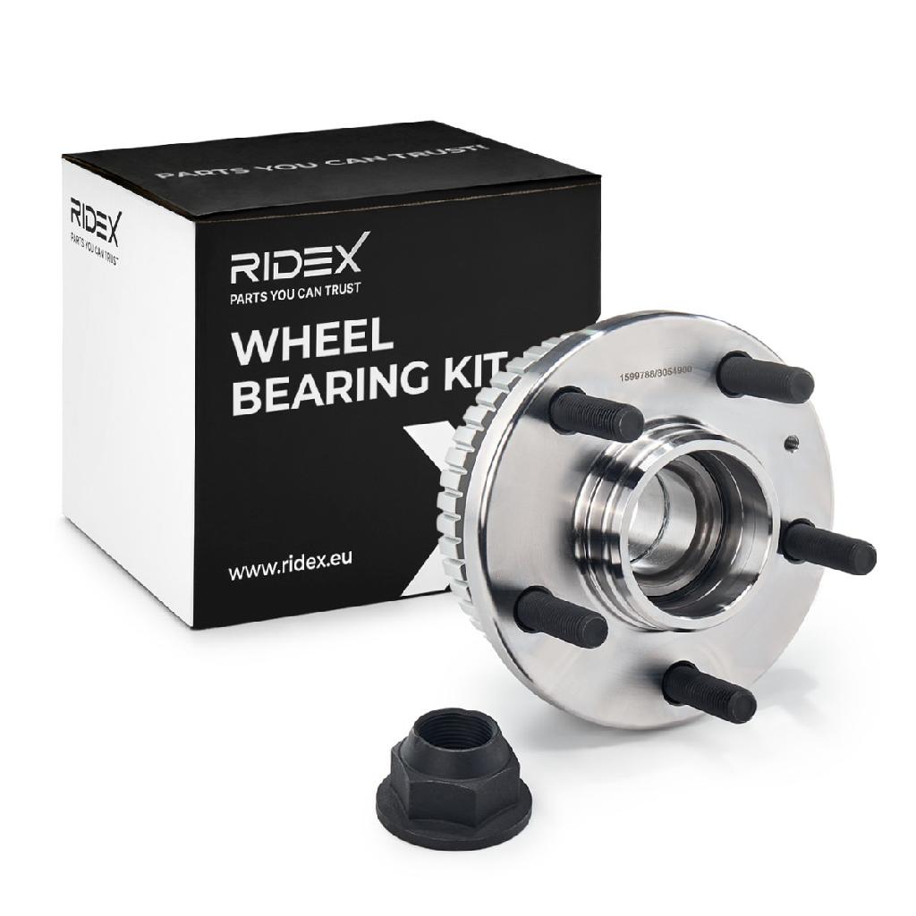 RIDEX 654W0288 Radlagersatz pro 1 Rad Vorne beidseitig für VOLVO 940 II Kombi