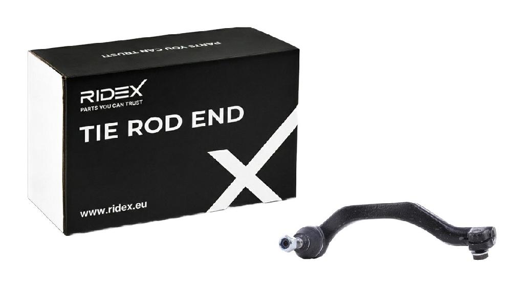 RIDEX Spurstangenkopf Vorderachse links Traggelenk 914T0621 mit Rechtsgewinde