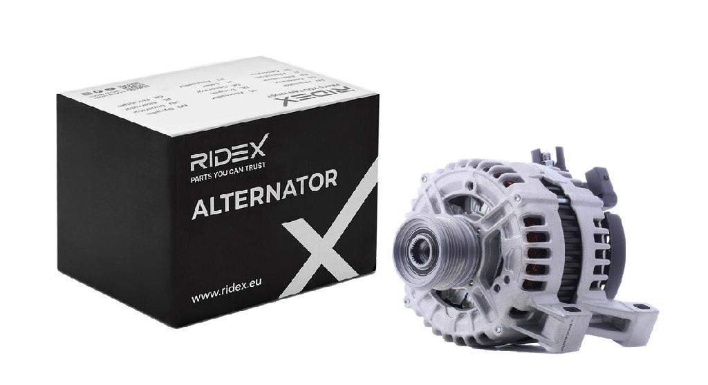 RIDEX 4G0451 Lichtmaschine 180A 12V Drehrichtung im Uhrzeigersinn mit für VOLVO