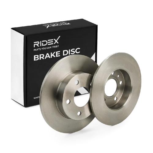 RIDEX 82B0002 2x Bremsscheiben Hinten Ø264mm voll für OPEL ZAFIRA B (A05) Bild RIDEX 82B0002 2x Bremsscheiben Hinten Ø264mm voll für OPEL ZAFIRA B (A05)