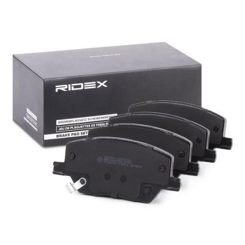 RIDEX Bremsbelagsatz Bremsbeläge Vorne für JEEP Compass (MP, M6) für FIAT 500X Bild RIDEX Bremsbelagsatz Bremsbeläge Vorne für JEEP Compass (MP, M6) für FIAT 500X