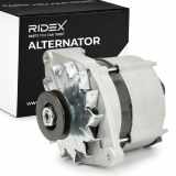 RIDEX 4G0689 Lichtmaschine 65A 12V Drehrichtung im Uhrzeigersinn mit für OPEL