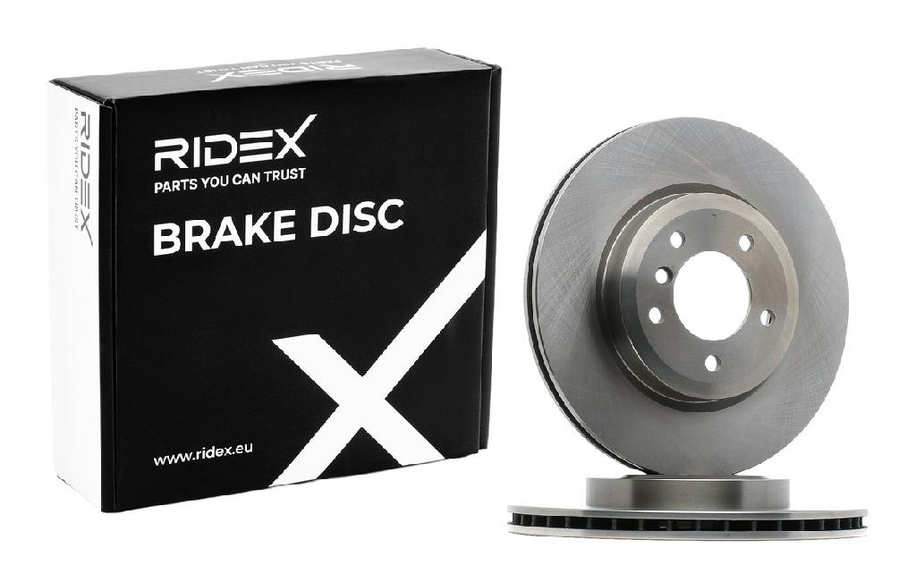 RIDEX 82B0204 2x Bremsscheiben Vorne Ø325mm Belüftet für BMW 3 Limousine