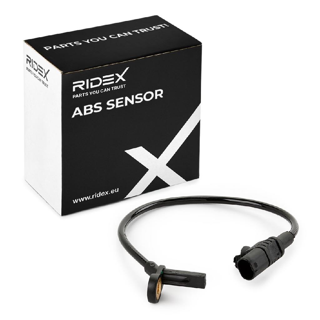 RIDEX ABS-Sensor 412W0163 Hinterachse beidseitig Sensorart: aktiver Sensor 200mm