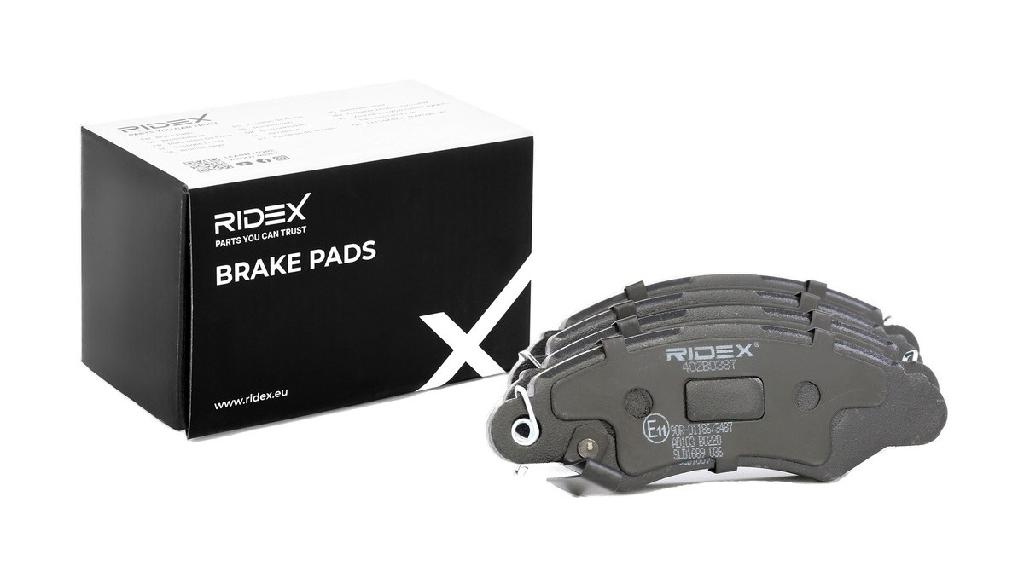 RIDEX Bremsbelagsatz Bremsbeläge Vorne für SUZUKI SWIFT II Schrägheck (EA, MA)