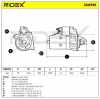 RIDEX Motor Starter/Anlasser 2,2kW für IVECO DAILY III Pritsche/Fahrgestell Bild RIDEX Motor Starter/Anlasser 2,2kW für IVECO DAILY III Pritsche/Fahrgestell