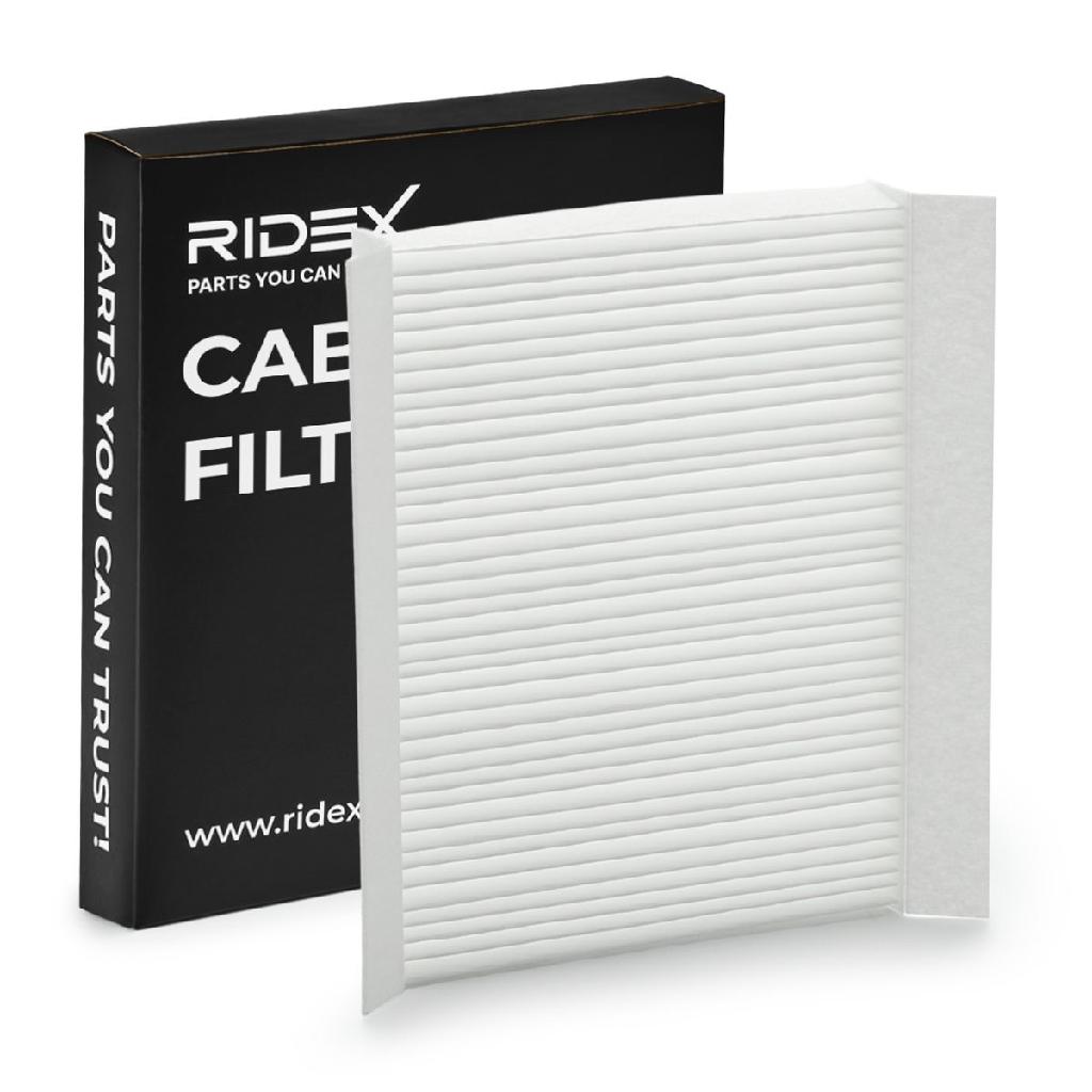 RIDEX 424I0057 Innenraumfilter Pollenfilter Höhe: 25 Breite: 166 Länge: 215