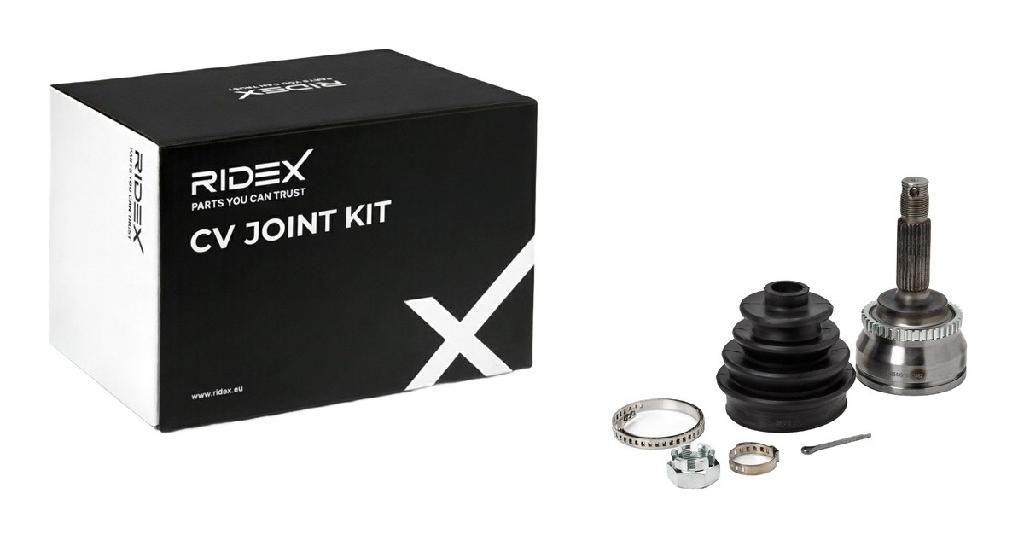 RIDEX 5J0467 Gelenksatz Antriebswelle Achswelle Vorne radseitig für MITSUBISHI