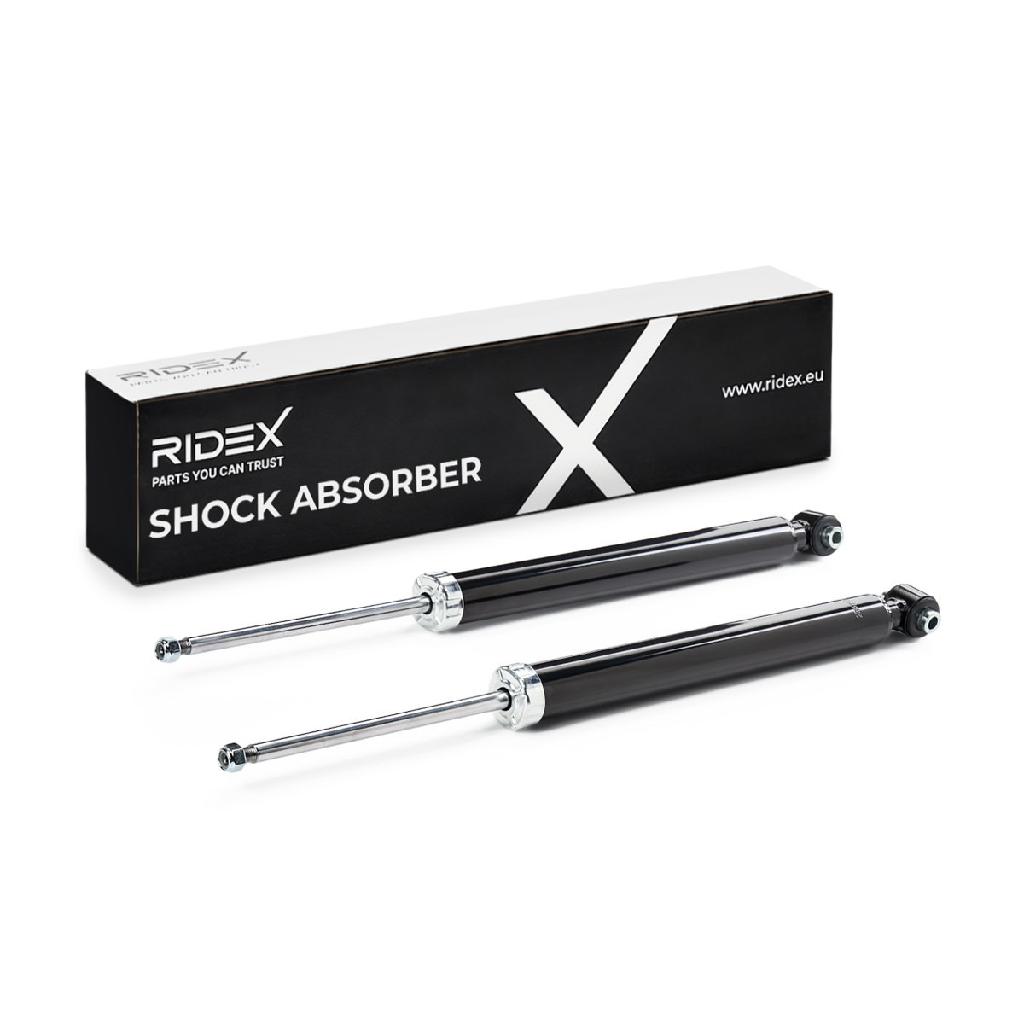 RIDEX 854S20554 2x Stoßdämpfer Gasdruck Hinten passend für MERCEDES-BENZ