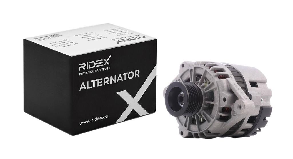 RIDEX 4G0990 Lichtmaschine 85A 12V Drehrichtung im Uhrzeigersinn mit 96211946