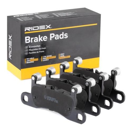 RIDEX Bremsbelagsatz Bremsbeläge Hinten für VW Touareg (7P5, 7P6) Touareg (CR7) Bild RIDEX Bremsbelagsatz Bremsbeläge Hinten für VW Touareg (7P5, 7P6) Touareg (CR7)