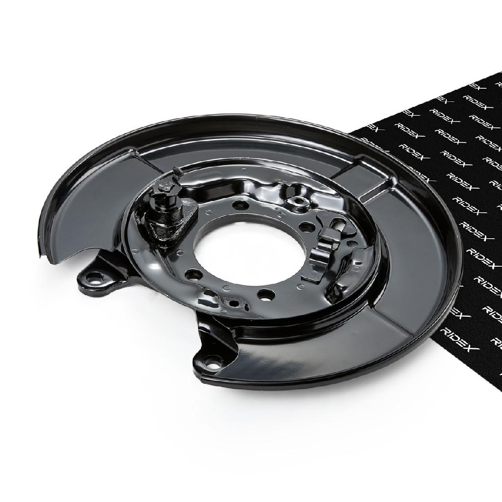 RIDEX 1x Ankerblech / Spritzblech Hinten rechts für NISSAN 44020CY01B 44020CY01A
