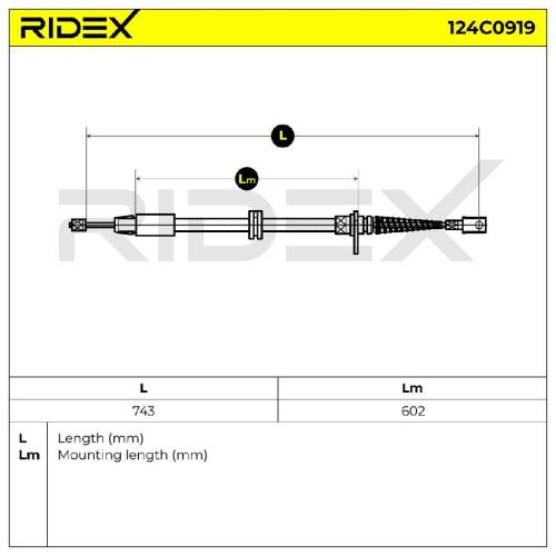 RIDEX Handbremsseil Hinten passend für MERCEDES-BENZ E-Klasse Limousine (W212) Bild RIDEX Handbremsseil Hinten passend für MERCEDES-BENZ E-Klasse Limousine (W212)