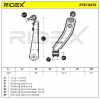 RIDEX 273C0272 Lenker Radaufhängung Querlenker Front für OPEL Corsa B Schrägheck Bild RIDEX 273C0272 Lenker Radaufhängung Querlenker Front für OPEL Corsa B Schrägheck