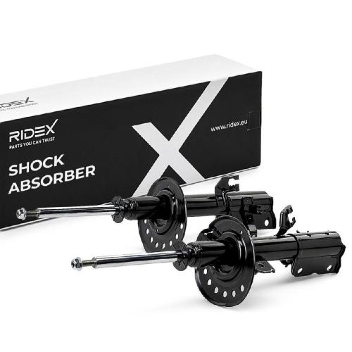 RIDEX 854S1683 2x Stoßdämpfer Federbein Gasdruck Vorne für NISSAN E4303JD01A Bild RIDEX 854S1683 2x Stoßdämpfer Federbein Gasdruck Vorne für NISSAN E4303JD01A