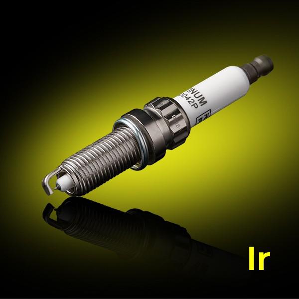 RIDEX PLUS 686S0042P Zündkerze Iridium Iridium Spanner Size: 14 mm Gewindelänge: