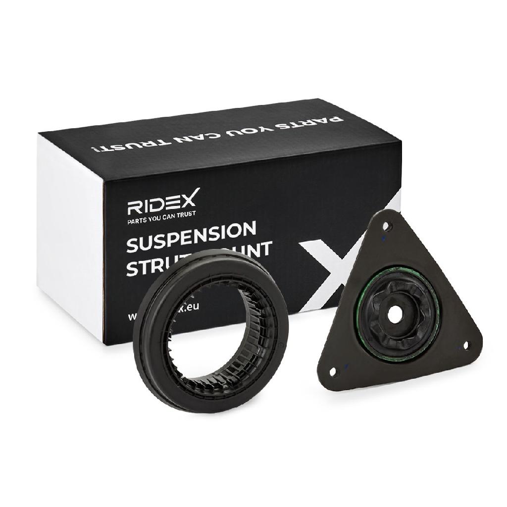 RIDEX 1180S0550 Federbeinstützlager mit Kugellager Vorne für NISSAN Qashqai II