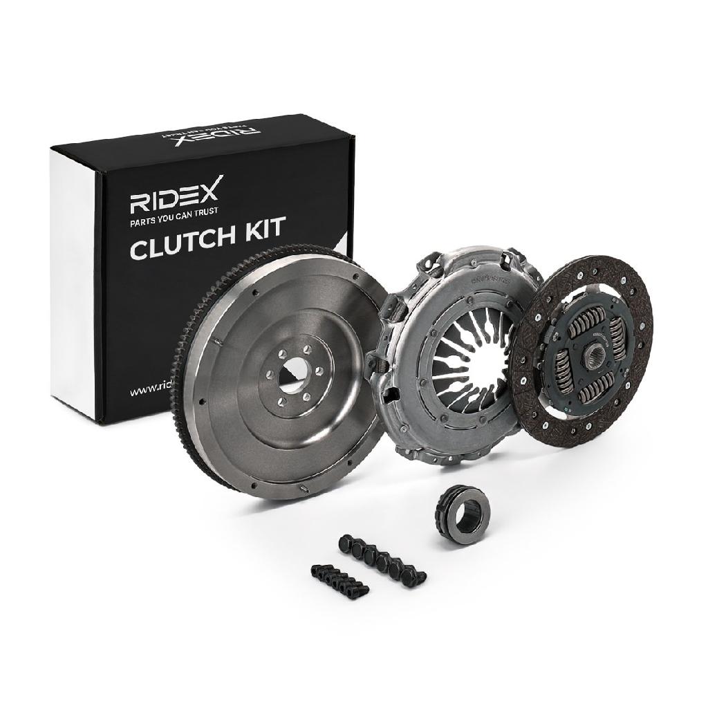 RIDEX 479C0370 Kupplungssatz mit Schwungrad für AUDI A6 Avant (4F5, C6) Kupplung