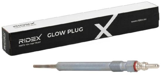 RIDEX Diesel Glühkerze Schlüsselweite: 10mm Glühkerzenausführung:Stabglühkerze Bild RIDEX Diesel Glühkerze Schlüsselweite: 10mm Glühkerzenausführung:Stabglühkerze