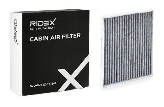 RIDEX 424I0410 Innenraumfilter Pollenfilter Aktivkohlefilter Höhe: 19 Breite: Bild RIDEX 424I0410 Innenraumfilter Pollenfilter Aktivkohlefilter Höhe: 19 Breite:
