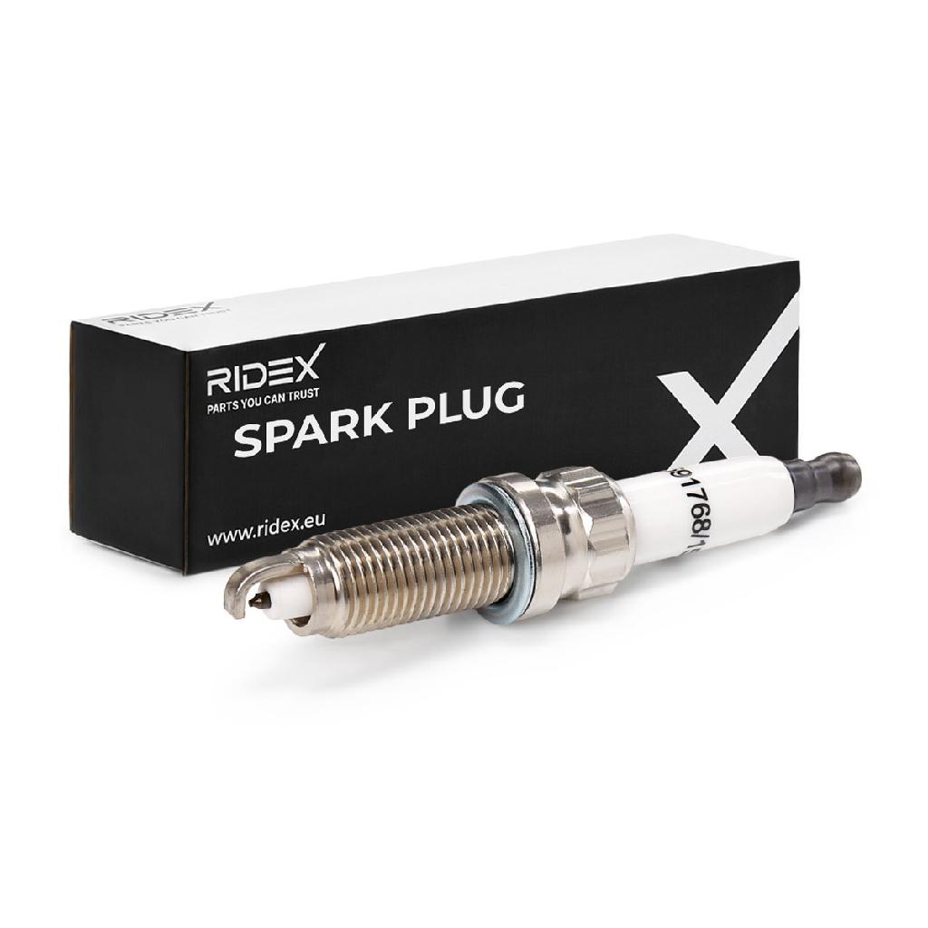 RIDEX 686S0095 Zündkerze Spanner Size: 14 mm Bi-Hex Gewindelänge: 26,5 für BMW