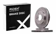 RIDEX 82B0827 2x Bremsscheiben Vorne Ø256mm Belüftet für MITSUBISHI