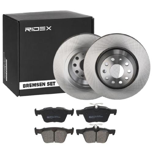 RIDEX Bremsenset Hinten Belüftet Ø310mm - Bremsscheiben und Beläge für VW Bild RIDEX Bremsenset Hinten Belüftet Ø310mm - Bremsscheiben und Beläge für VW