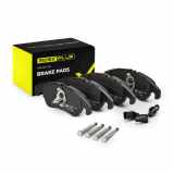 RIDEX PLUS 402B0301P Bremsbelagsatz Bremsbeläge Vorne mit Verschleißwarnkontakt