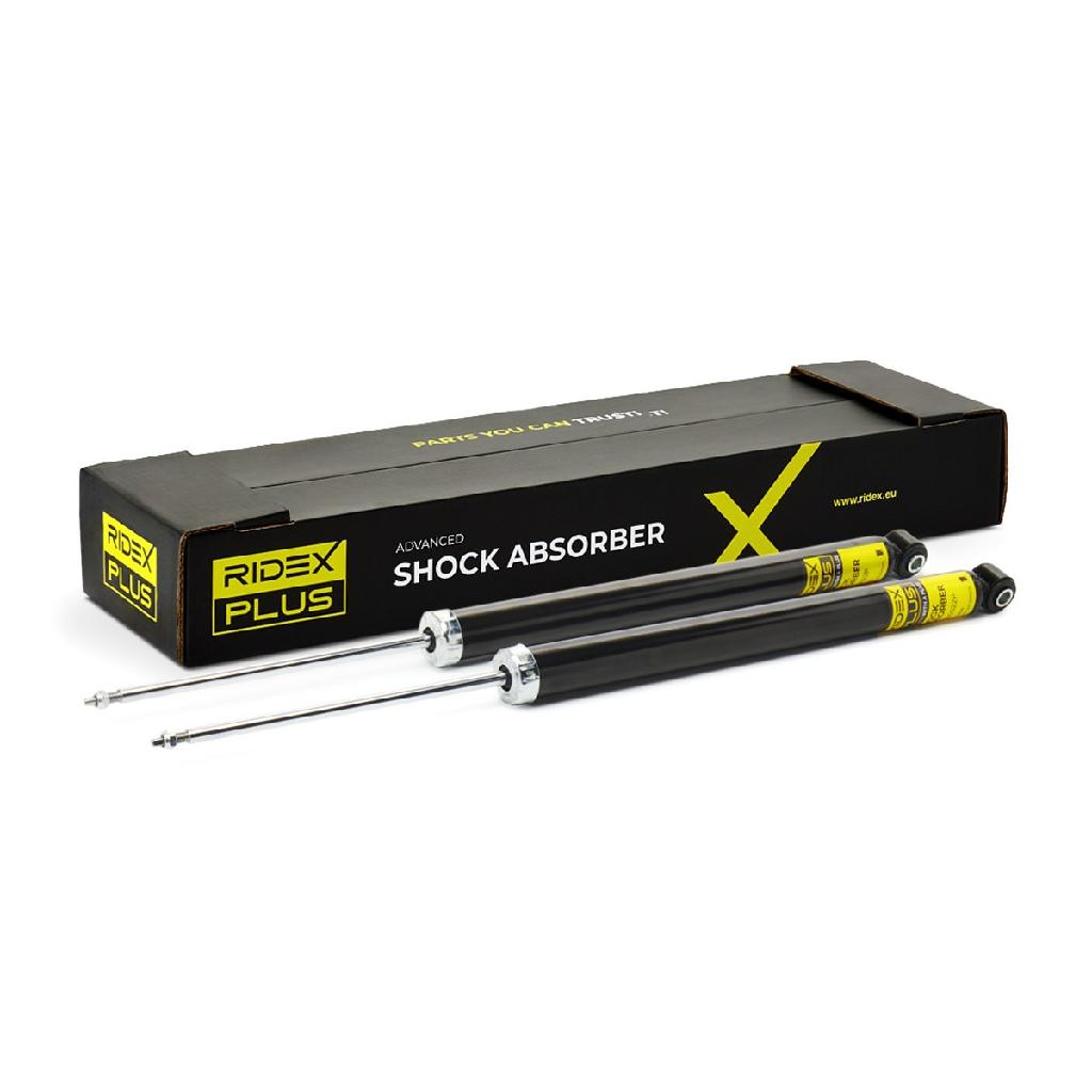 RIDEX PLUS 854S1531P 2x Stoßdämpfer Gasdruck Hinten für FORD Focus II Schrägheck