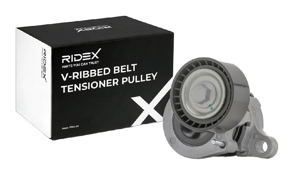 RIDEX 310T0427 Spannrolle Keilrippenriemen passend für MERCEDES-BENZ 6512002270