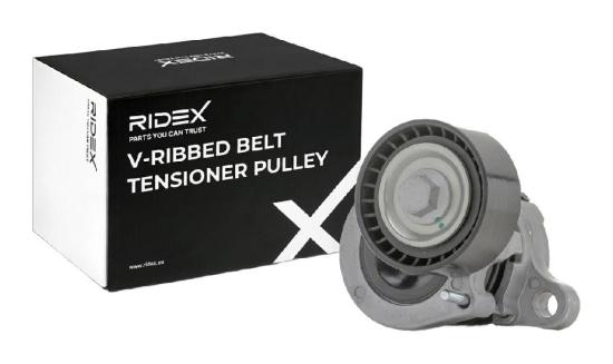 RIDEX 310T0427 Spannrolle Keilrippenriemen passend für MERCEDES-BENZ 6512002270 Bild RIDEX 310T0427 Spannrolle Keilrippenriemen passend für MERCEDES-BENZ 6512002270