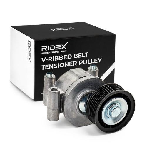 RIDEX 310T0118 Spannrolle Keilrippenriemen für FORD Focus II Schrägheck 1251661 Bild RIDEX 310T0118 Spannrolle Keilrippenriemen für FORD Focus II Schrägheck 1251661
