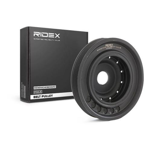 RIDEX 3213B0079 Riemenscheibe Kurbelwelle 155mm Kurbelwellenriemenscheibe Bild RIDEX 3213B0079 Riemenscheibe Kurbelwelle 155mm Kurbelwellenriemenscheibe