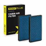 RIDEX PLUS 424I0010P Innenraumfilter Pollenfilter Aktivkohlefilter Höhe: 30
