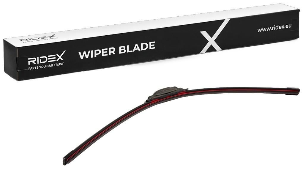 RIDEX Scheibenwischer Wischblatt Stück mit Spoiler Vorne Länge: 660mm für VW