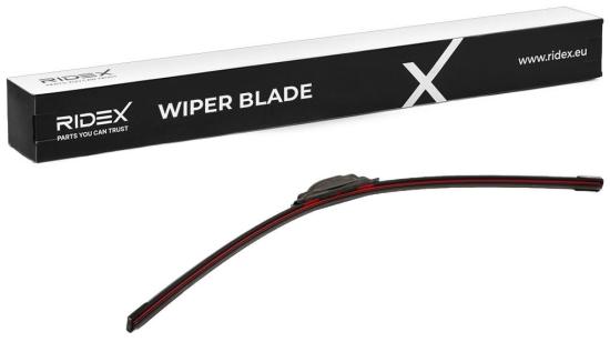 RIDEX Scheibenwischer Wischblatt Stück mit Spoiler Vorne Länge: 660mm für VW Bild RIDEX Scheibenwischer Wischblatt Stück mit Spoiler Vorne Länge: 660mm für VW