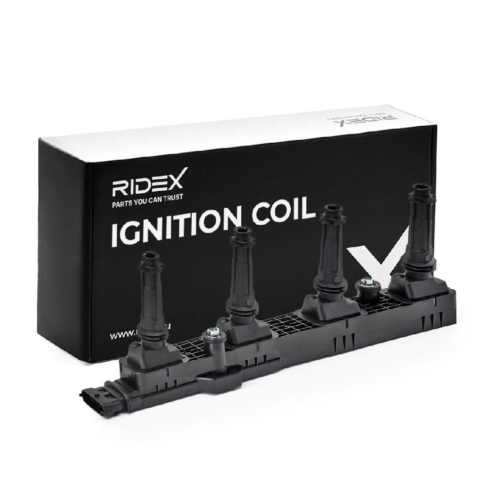 RIDEX 689C0248 Zündspule 12V für OPEL ZAFIRA B (A05) 133879 6235037 90424480