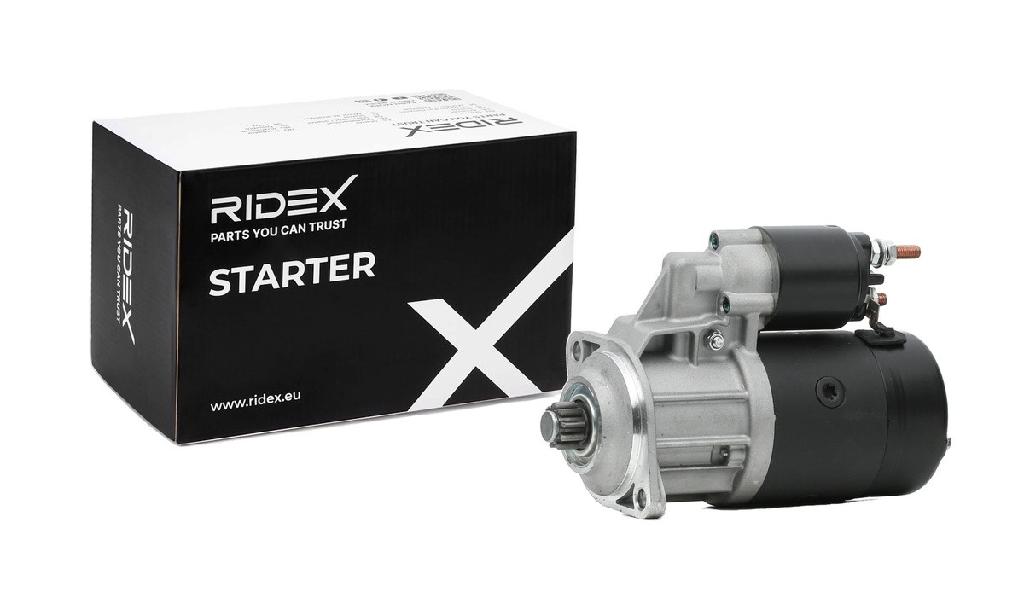 RIDEX Motor Starter/Anlasser 0,95kW für VW Transporter T1II Bus