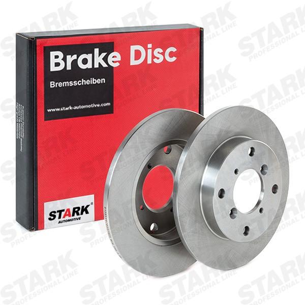 STARK SKBD-0023458 2x Bremsscheiben Hinten Ø240mm voll für SUZUKI