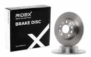 RIDEX 82B0342 2x Bremsscheiben Hinten Ø271,8mm voll für VW 1K0615601AA
