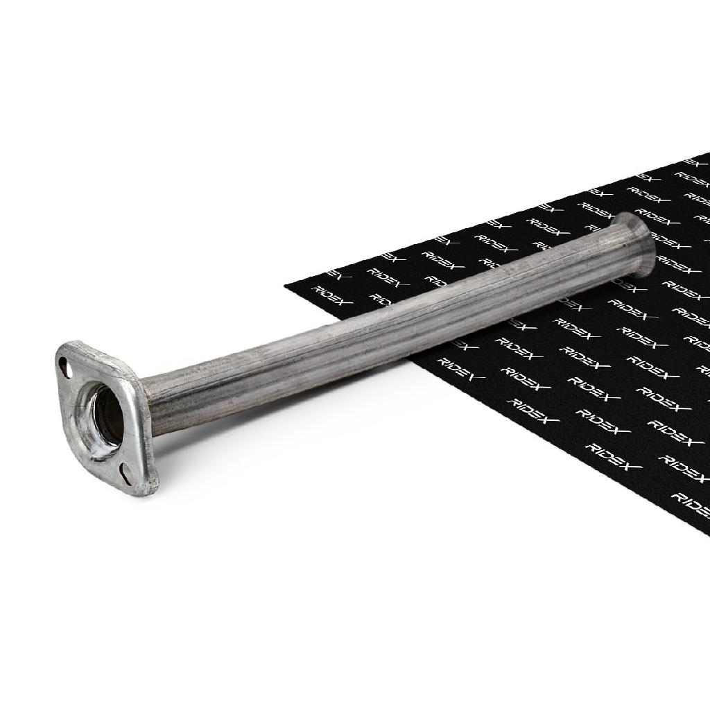 RIDEX Abgasrohr Vorne passend für PEUGEOT 206 Schrägheck (2A/C)