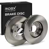 RIDEX 82B1670 2x Bremsscheiben Vorne Ø256mm Belüftet für HYUNDAI