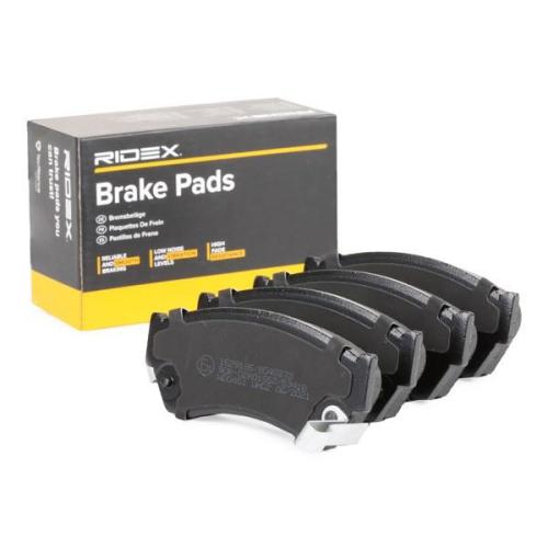 RIDEX Bremsbelagsatz Bremsbeläge Vorne für SUZUKI SWIFT II Schrägheck (EA, MA) Bild RIDEX Bremsbelagsatz Bremsbeläge Vorne für SUZUKI SWIFT II Schrägheck (EA, MA)