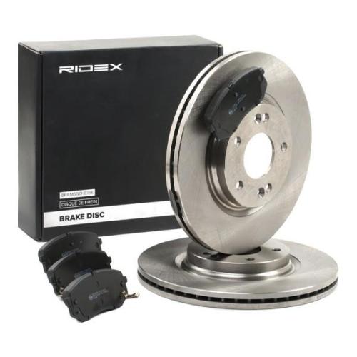 RIDEX Bremsenset Vorne Belüftet Ø305mm - Bremsscheiben und Beläge für HYUNDAI Bild RIDEX Bremsenset Vorne Belüftet Ø305mm - Bremsscheiben und Beläge für HYUNDAI