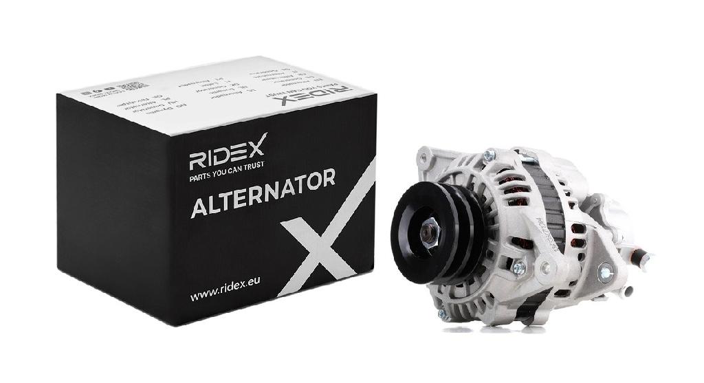 RIDEX 4G0111 Lichtmaschine 75A 14V Drehrichtung im Uhrzeigersinn mit A002TN1199